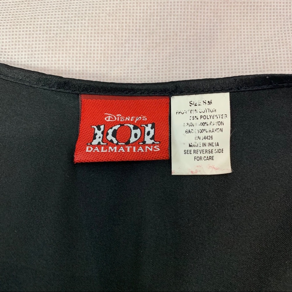 Vintage 90s Disney Vest 101 Dalmatians S - Picture 6 of 9
